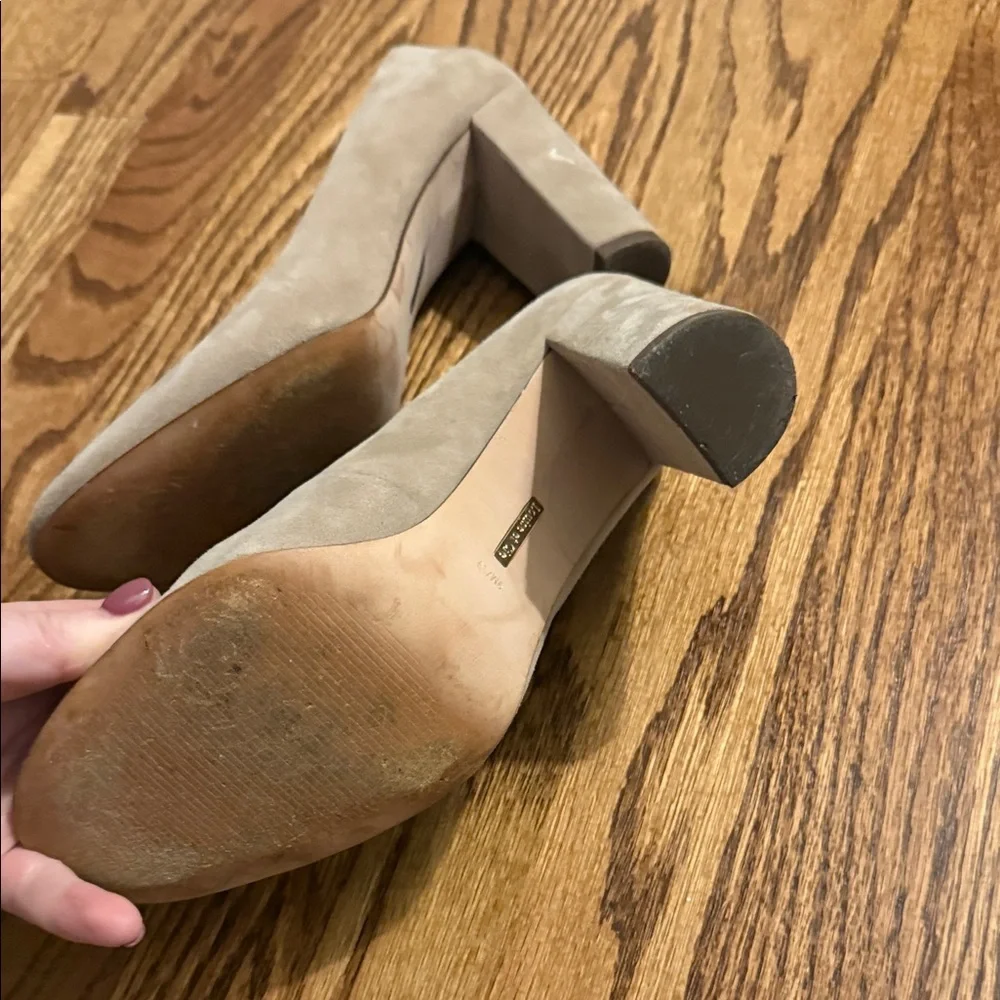 Louise et Cie Beige Leather Heels size 9